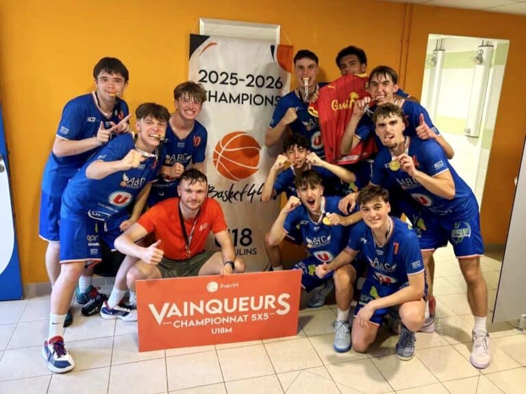 Les U18M1 de la CTC CAP Basket (ABC Trois Rivières), champions départementaux